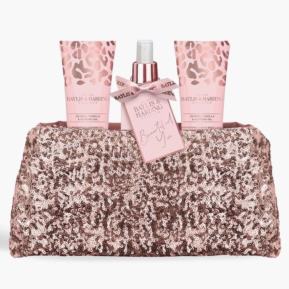 NWT BAYLIS & HARDING JOJOBAVANILLA/ALMOND CLUTCH